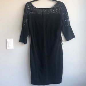 NWT DKNY Jeans Large Sequin Shift Dress
